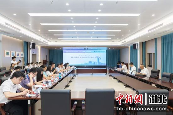 研讨会举行的平行论坛。 江汉大学供图